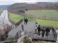 Weser-Skywalk  mit Blick auf Bad Karlshafen