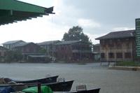 Anlegestelle der Boote in Nanthe