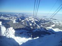 Rückfahrt mit der Seilbahn