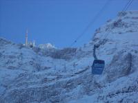 Kabine kommt vom Säntis
