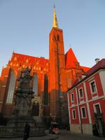 Blick zur Kreuzkirche auf der Dominsel