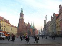 Blick zur Westfassade des Alten Rathauses