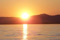 Sonnenuntergang auf dem Irrawaddy