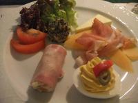 Das Entree zum Weihnachtsmenü