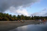 Neujahr am Strand von Carillo
