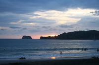 Neujahrsabend am Strand von Carillo