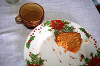 Weihnachtskuchen und Kaffee