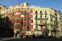 In den Straßen Bacelonas