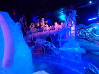 Eisskulpturen bei konstant Minus 10 ° C