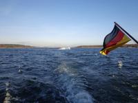 Das Schiff dreht ab