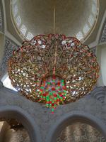 Kronleuchter in der Sheikh Zayed Moschee Abu Dhabi