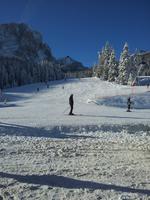 Dolomiten Grödner Tal Skipiste kleine Rundfahrt