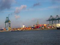 Hafenanlagen von Antwerpen