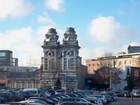 Während der Stadtrundfahrt in Antwerpen