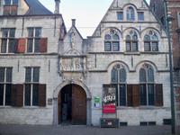 Während der Stadtrundfahrt in Antwerpen