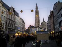 Abendstimmung in Antwerpen