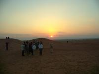 Sonnenuntergang in der Wüste