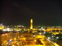 Ausblick von der Dachterrasse des Arabian Courtyard Hotel & Spa in Dubai