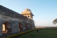 Am Rupmati-Pavillon bei Mandu