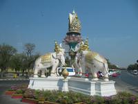 0062 Kreisverkehr in Bangkok