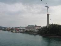 0443 Blick auf Sentosa Island