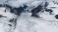 0209 Lake Tekapo - Flug über die Südalpen - Tasmangletscher