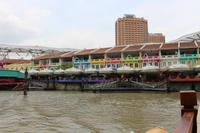 Blick auf die Clarke Quay