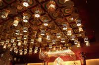 Lampen im Buddhistischen Tempel