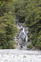 Wasserfall am Haast-Pass