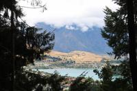Blick auf den Lake Wakatipu während der Wanderung