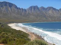 Küstenstraße zwischen Strand und Hermanus (R44)