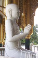 Buddha-Figur aus Marmor