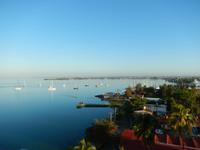 morgendlicher Blick aus dem Hotel 