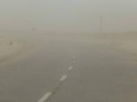 Unterwegs zum Toten Meer - Sandsturm