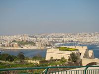 Aussicht vom Hastings Garden auf Valletta