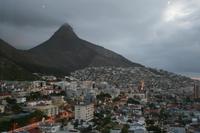 Blick aus dem Drehrestaurant des Ritz Kapstadt