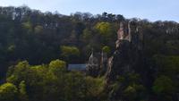 171 Schifffahrt durch das Mittelrheintal, Burg Sooneck