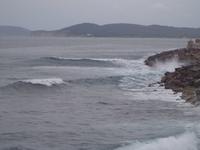 Capo Cacchio in der Ferne