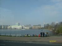 Blick auf die Innenalster