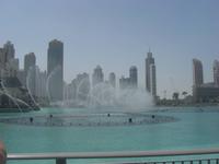 Wasserspiele am Burj Khalifa