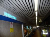 Im Bahnhof von Domodossola auf dem Weg zum Markt
