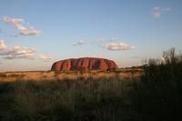 Sonnenuntergang am Ayers Rock