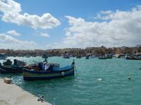 Im Hafen von Marsaxlokk verbrachten wir eine wunderschöne Mittagspause.