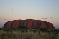 Sonnenuntergang am Ayers Rock