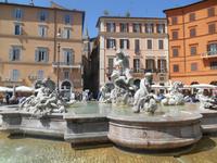 Neptunbrunnen auf der Piazza Navona