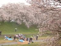 Okayama , Picknick am Wandelgarten bei Regen