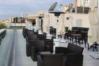 Dachterasse des Hotels