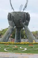 Statue der Osmanen an den Stadtmauern 