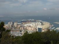 Gibraltar- Blick auf die Bucht von Algeciras 