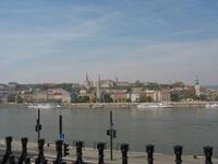 Blick auf Fischerbastei und Matthiaskirche